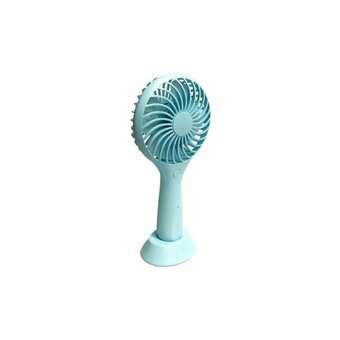 Mini Ventilador Elétrico Portátil Azul